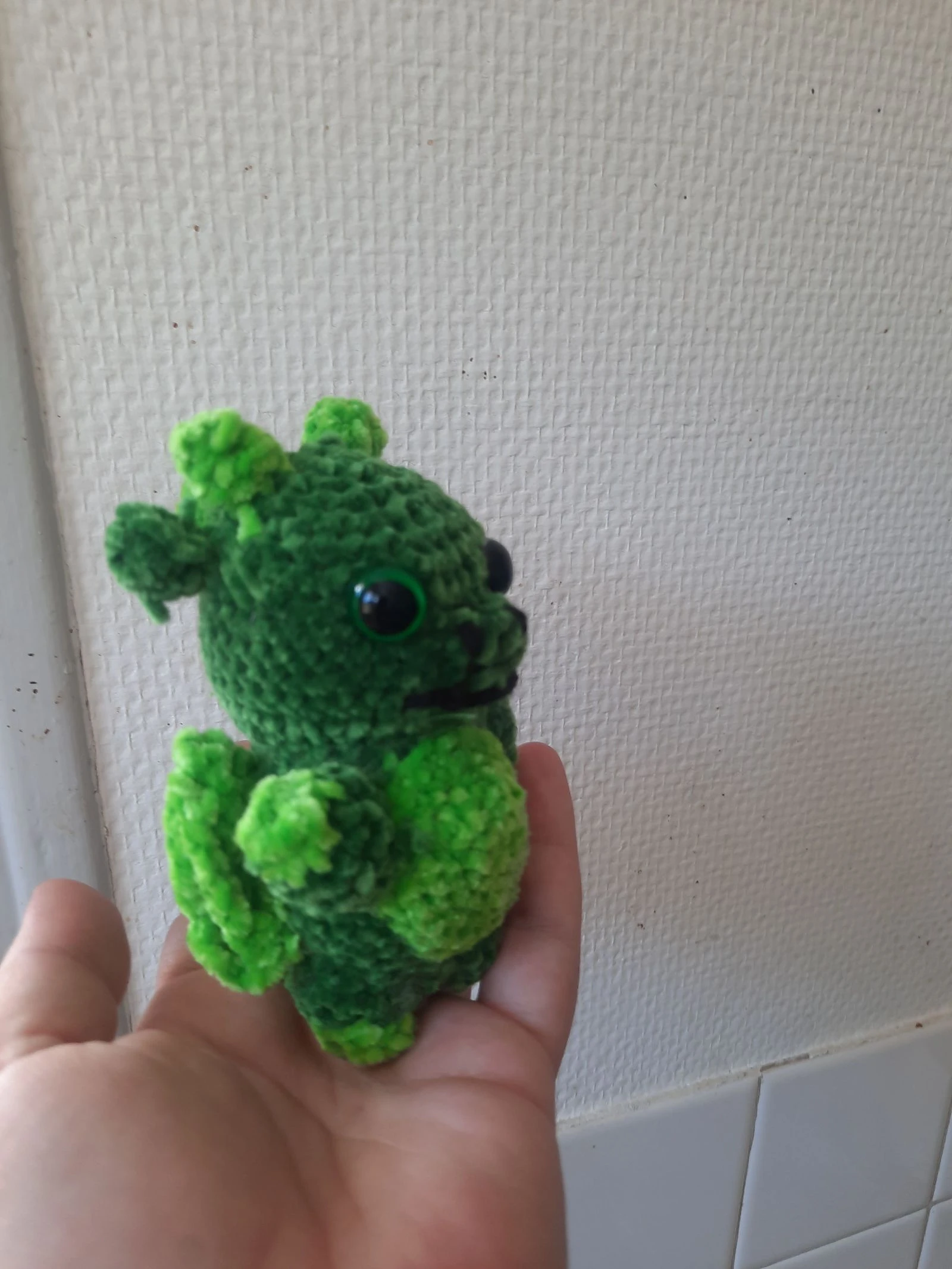 🐉 Dragon Forêt – Hand Crocheted Amigurumi 🌿 – photo 2